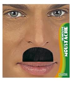 Chaplin Schnurrbart schwarz für Herren