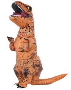 Costume da T-Rex Jurassic World gonfiabile da bambino