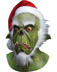 Maska Green Santa Halloween