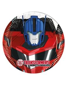 Transformers Power Up 8-teiliges Teller Set 20 cm