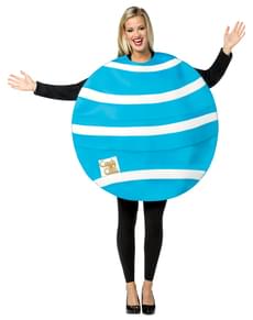 Adult's Candy Crush Blue and White Sweet Costume