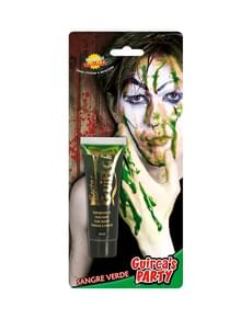 Sangre verde en tubo