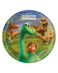 Set de 8 platos El viaje de Arlo 23 cm