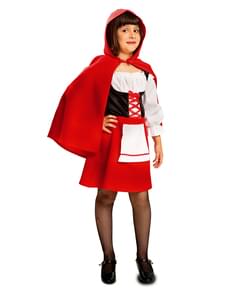 Girl's Woodland Little Red Riding Hood Costume