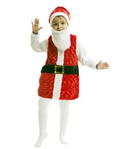 Lasten Täytetty Joulupukki-asu