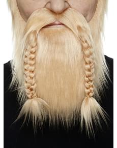 Adult's Blond Viking Beard and Moustache