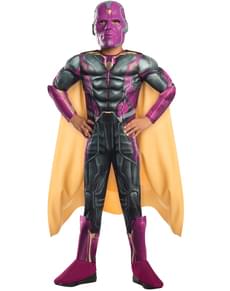 Boy's Deluxe Vision Captain America Civil War Costume