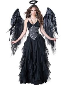 Naisten isokokoinen pimeyden kuningatar - asu