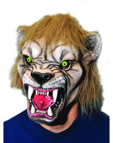 Masque lion furieux adulte