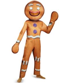 Disfraz de Gingerbread Shrek  deluxe para adulto