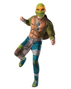 Michaelangelo Deluxe Teenage Mutant Ninja Turtles 2 Kostyme Mann