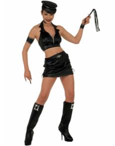 Frækt læderkostume til kvinder