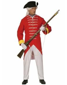 Man's Revolutionary Soldier Costume