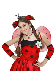 Cerchietto coccinella per bambina