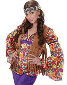 Orecchini della pace con brillantini per adulto