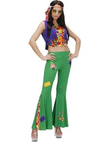Woman's Multi-coloured Hippy Costume