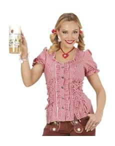 Woman's Checked Oktoberfest Shirt