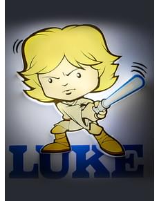 Lampada da muro 3D Luke Skywalker cartoon Star Wars