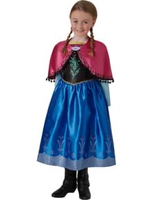 Deluxe Anna Frozen costume for a girl