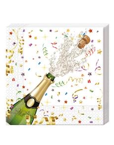 Set of 20 Happy New Year Napkins