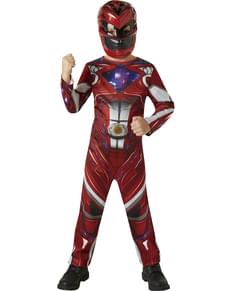 Costume da Power Ranger rosso per bambino