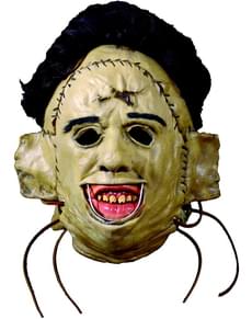 Latex Leatherface 1974 Motorsagmassakren Maske for Voksne