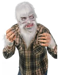 Kit weißer Krieger für Erwachsene