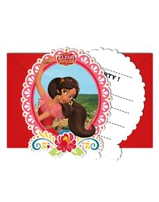 Sett med 6 Elena fra Avalor Invitasjoner