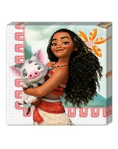 Set of 20 Moana Napkins