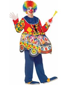 Klovnebil kostume til voksne