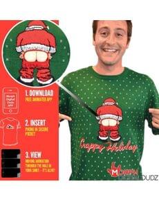 Frekk Julenisse Skjorte for Voksne