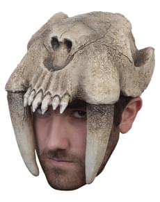 Casco tigre tenti affilati per adulto