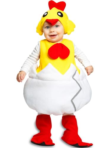 Chick Hatching from its Shell Costume for a Child