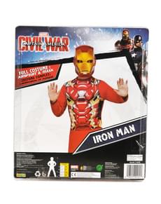 Iron Man Captain America Civil War classic costume for boy