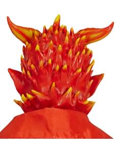 Maske Teufel in Flammen für Erwachsene