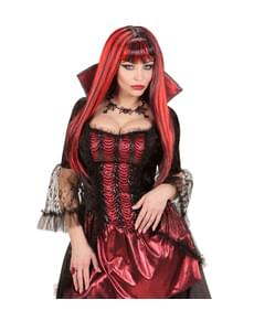 Perruque vampire suçeur de sang femme