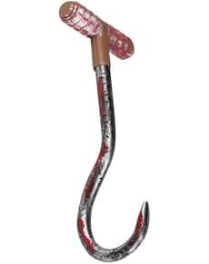 Blutüberströmter Haken