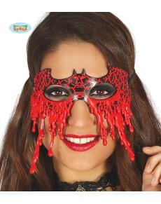 Maske blutende Fledermaus
