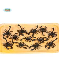 Sachet de 12 scorpions décoratifs