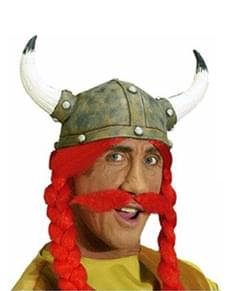 Moustache Gaulois roux